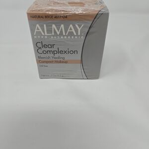 New/Sealed Almay Clear Complexion Compact Makeup - Natural Beige